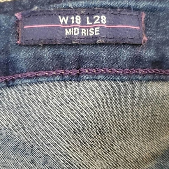 Vigoss Marley super‎ skinny stretch distressed jeans plus size 18W 22W new!!! - Picture 9 of 16